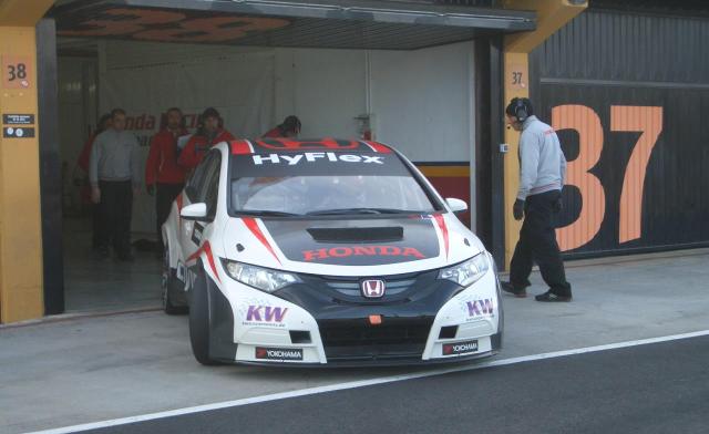 Honda testing