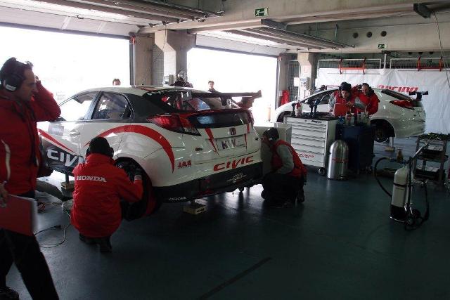 Honda Civic WTCC test