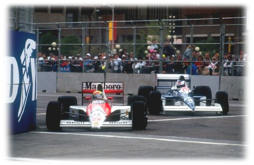 Senna vs Alesi