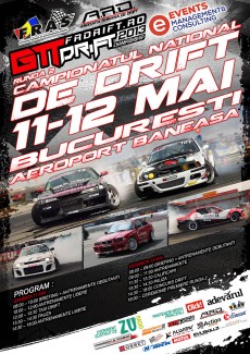 Afis Campionatul National de Drift