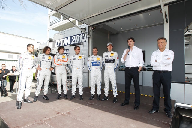 Mercedes DTM Team 2013