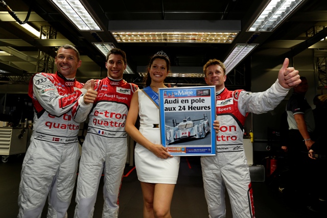 audi lemans 2013 pole