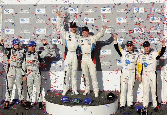 Podium BMW ALMS