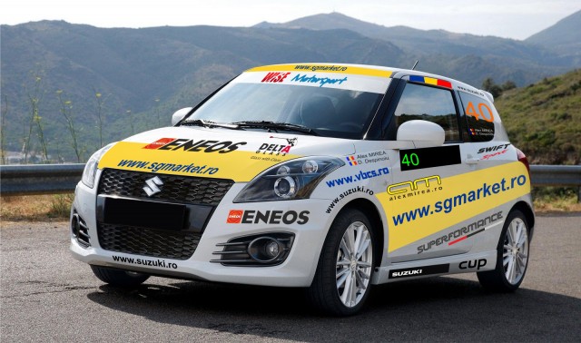 Alex MIREA va lua startul la Sibiu la bordul noului Suzuki Swift Sport