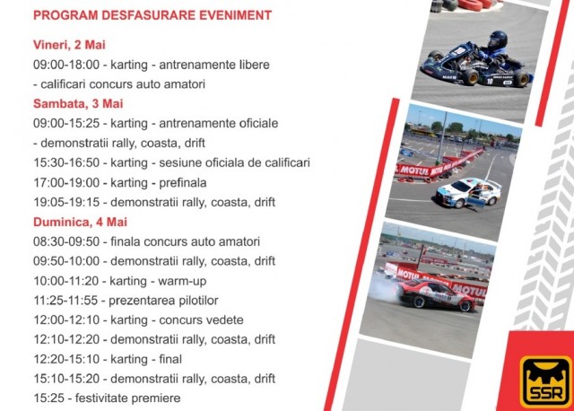 program karting constanta