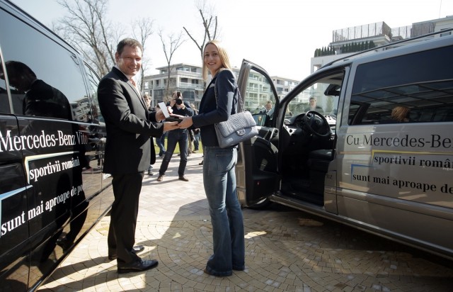 Boris Billich - CEO Mercedes-Benz Romania, alaturi de Camelia Potec