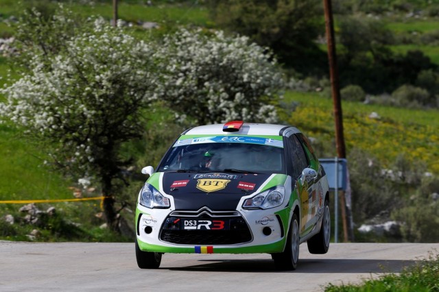 MOTORSPORT - EUROPEAN RALLY CHAMPIONSHIP 2014 - ACROPOLE RALLY OF GRECE - LOUTRAKI (GRE) 28/03 TO 30/03/2014 - PHOTO : FREDERIC LE FLOC'H / DPPI -  26 TEMPESTINI SIMONE  / PULPEA DORIN  - CITROEN DS3 R3  - ACTION