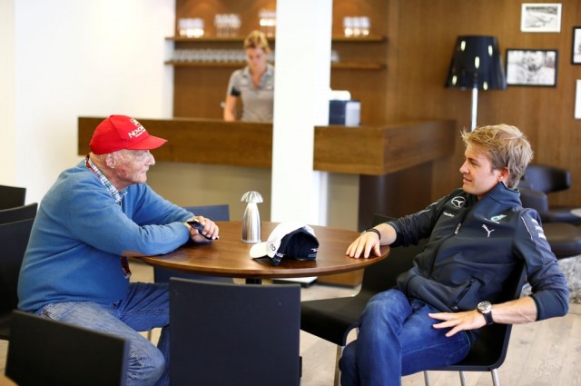 Lauda & Rosberg