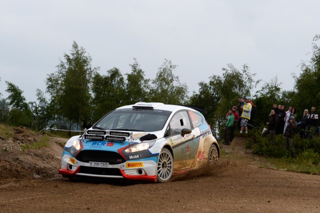 Edwin Keleti si Botond Csomortani_Ford Fiesta R5_Transilvania Rally