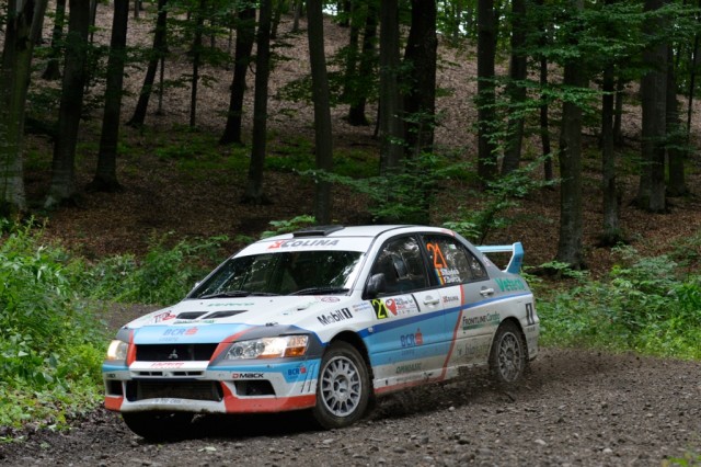 Sorin Badea_Florin Dorca_Mitsubishi Lancer Evo 7_Raliul Moldovei 2014