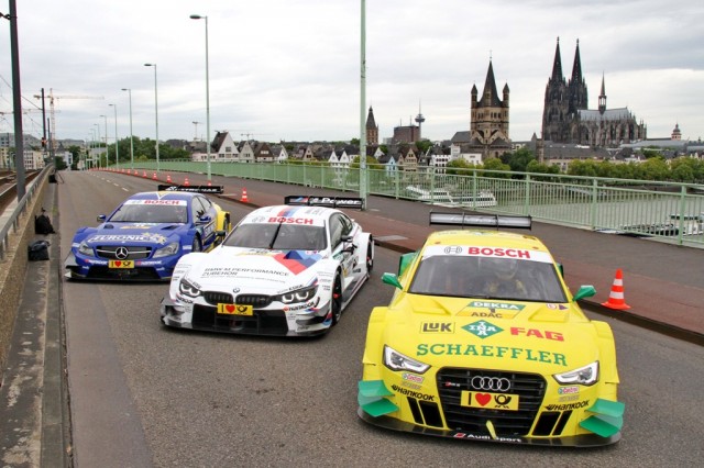 DTM in Köln: DTM Mercedes AMG C-Coupé, BMW M4 DTM, Audi RS5 DTM