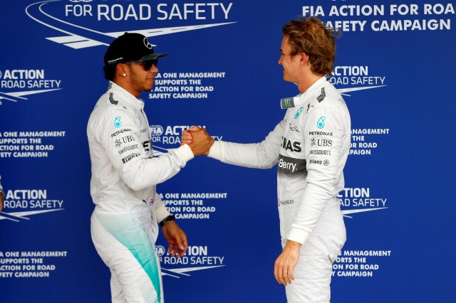 Hamilton & Rosberg
