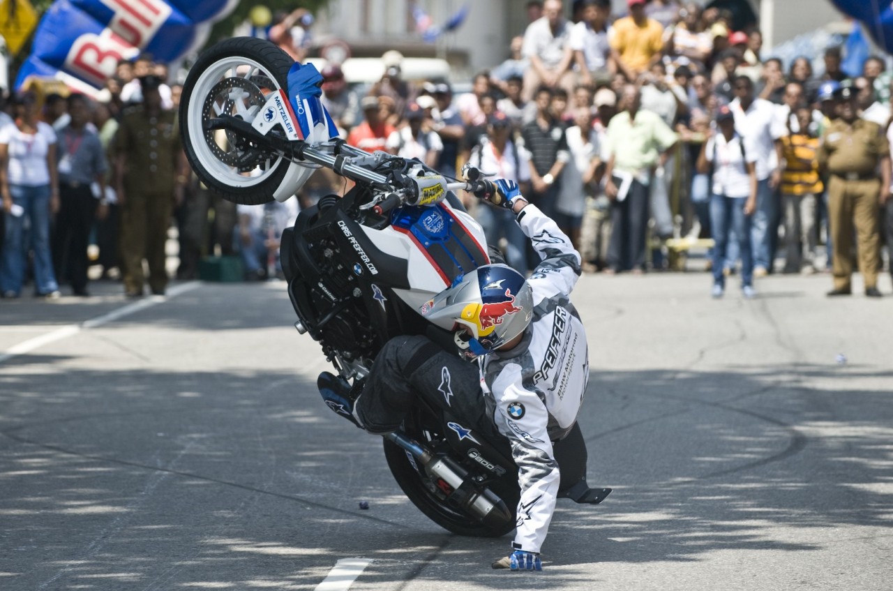 Chris Pfeiffer at Red Bull Street Freestyle Show 2009 ? Colombo, Sri Lanka  (03/2010)