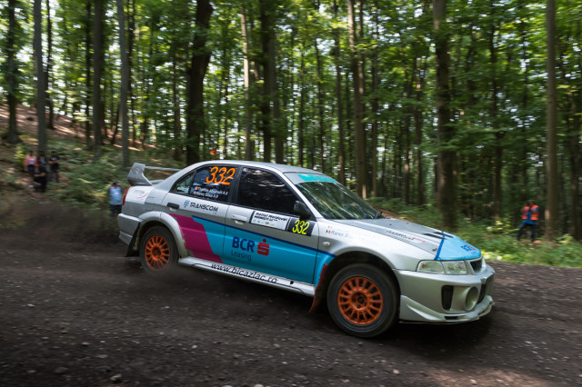 Thomas Abraham_Rares Silasi_Mitsubishi Lancer Evo 6_Raliul Moldovei 2015