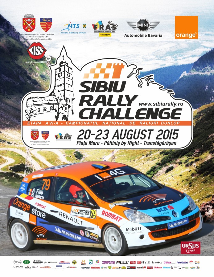 Afis Sibiu Rally Challenge 2015