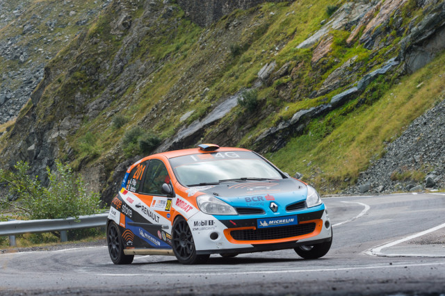 Alex Filip_Bogdan Iancu_Renault Clio R3 Maxi Evo_Sibiu Rally Challenge 2015