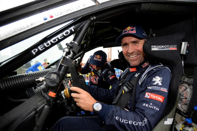PETERHANSEL Stephane (Fra) Peugeot ambiance during the Dakar 2015 Argentina Bolivia Chile, Stage 13 Finish and Podium /  Etape 13, Rosario to Buenos Aires on January 17th 2015 at Rosario, Argentina. Photo Eric Vargiolu / DPPI
