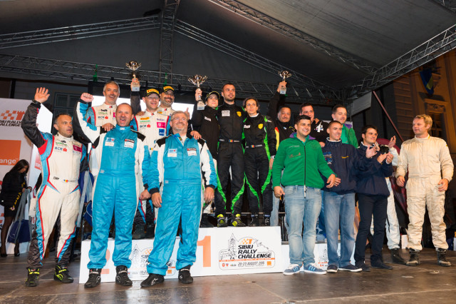 Podium echipe_Sibiu Rally 2015