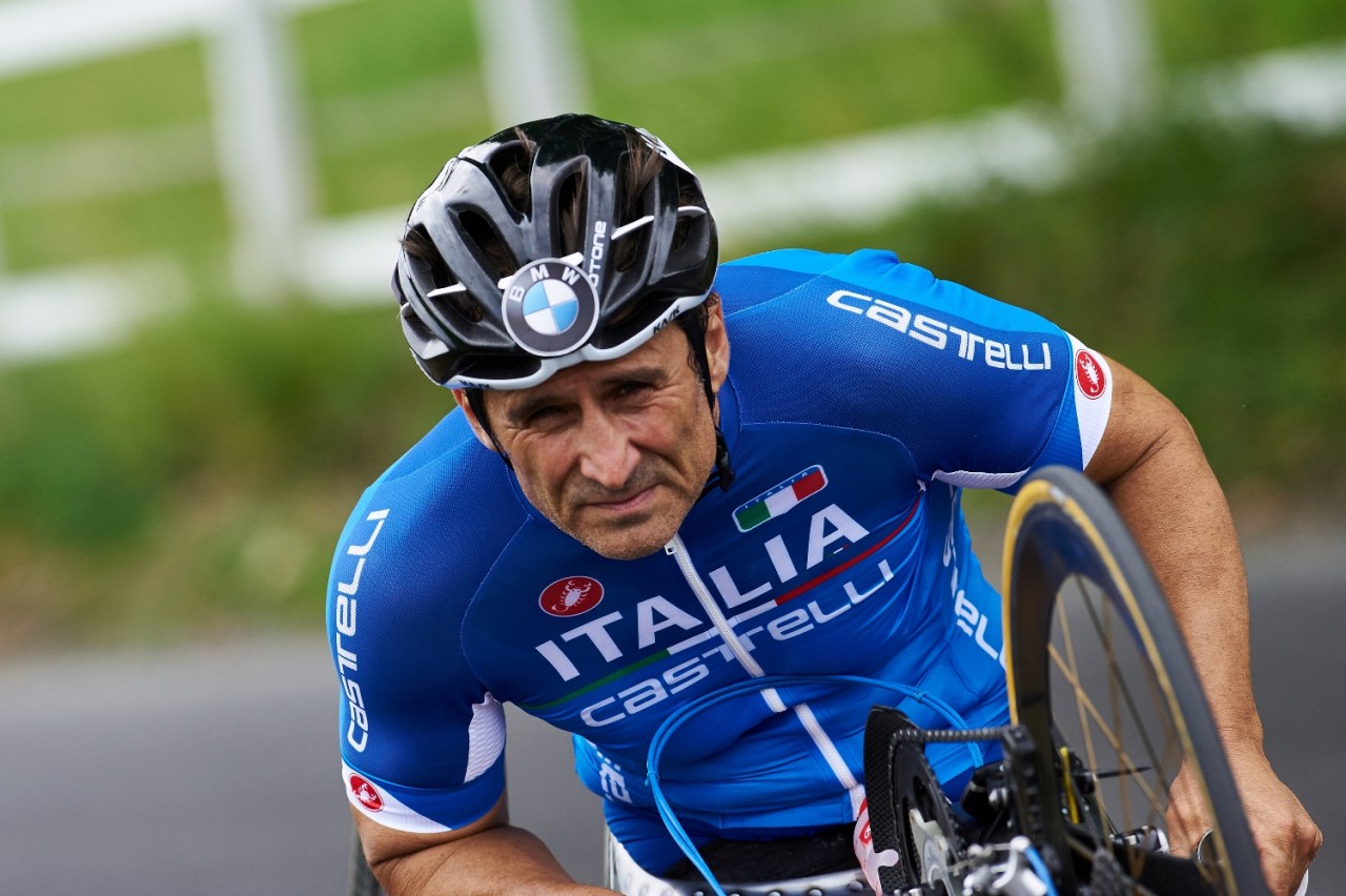 Nottwil (SUI) 1st August 2015. UCI Para-cycling Road World Championship 2015 - Training - BMW Ambassador Alessandro Zanardi (ITA). This image is copyright free for editorial use © BMW AG