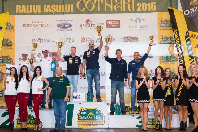 Podium clasa 3_Raliul Iasului 2015